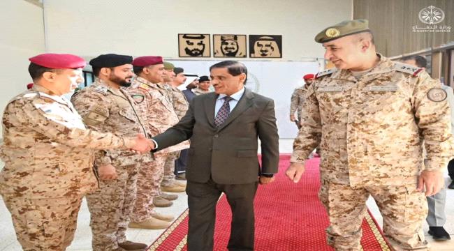 البحسني يبحث مستجدات الأوضاع العسكرية مع قيادة القوات المشتركة للتحالف العربي