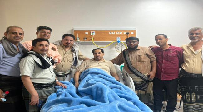 الزامكي والمقيلب و القطيبي وعدد من قيادات المقاومة الجنوبية يطمأنون على صحة الوزير نائف البكري بعد تماثله للشفاء