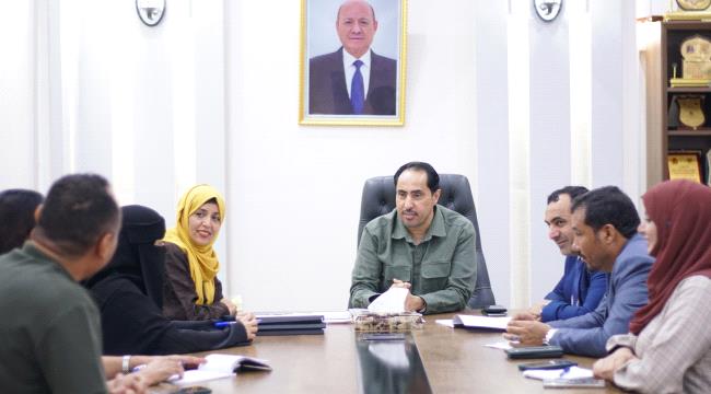 الوزير نايف البكري يناقش مع "مؤسسة ومركز أيادي العطاء" سبل التعاون المشترك