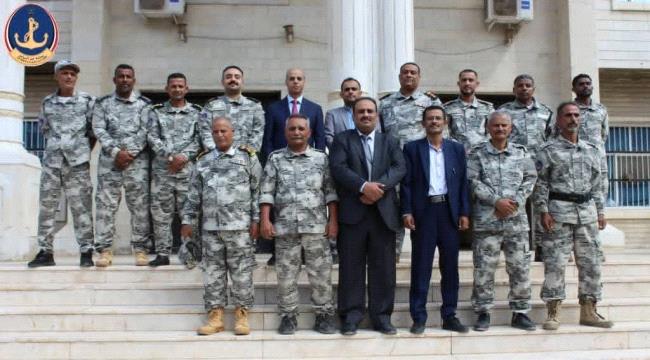 اختتام دورة متقدمة في إنفاذ القانون البحري الدولي بعدن