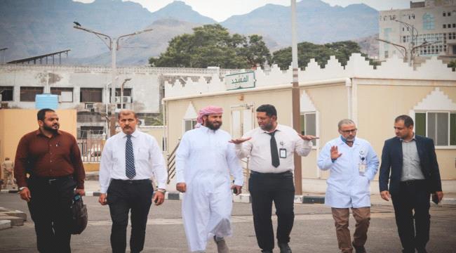 إدارة مستشفى عدن التعاوني الخيري تزور مستشفى الأمير محمد بن سلمان لبحث الشراكة الطبية