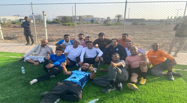 الوزير البكري يحضر تدريبات فريق وزارة الشباب والرياضة قبل مواجهة الشرطة