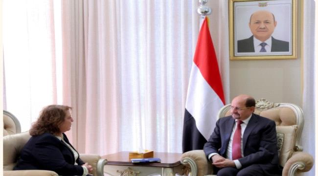 رئيس الوزراء يستقبل الممثل المقيم لبرنامج الأمم المتحدة الإنمائي لدى اليمن 