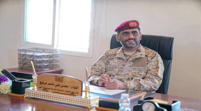 توضيح عاجل من اللواء محسن مرصع – قائد محور الغيضة 