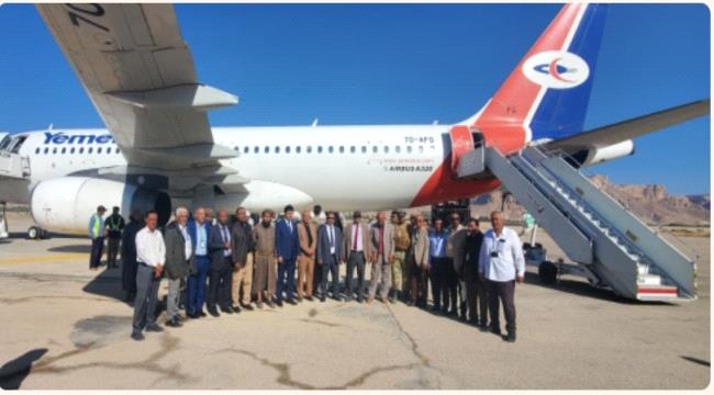 استئناف تشغيل الرحلات الجوية عبر مطار سيئون الدولي