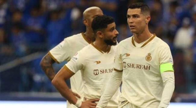 الدوري السعودي..تدخل #كريستيانو_رونالدو على لاعب نادي الهلال يشعل موجة من الجدل والانتقادات