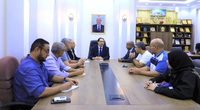 البكري يطلع على آخر استعدادات انطلاق منافسات المربع الذهبي في كرة السلة للرجال