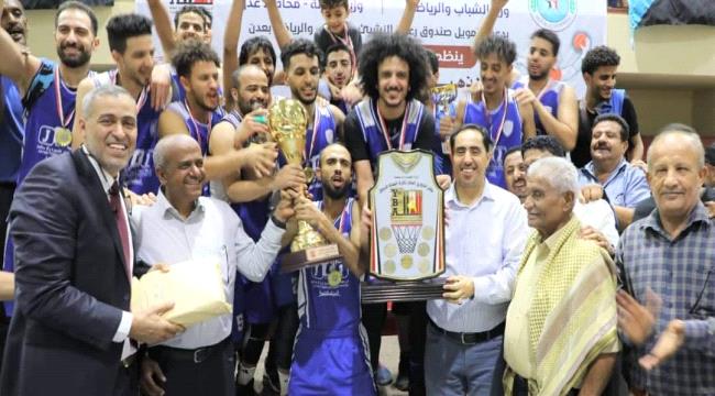 البكري يكرم ابطال الدوري العام لكرة السلة ويمنح كل ناد مليون ريال 