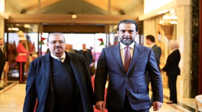 رئيس مجلس النواب #سلطان_البركاني يصل إلى #العراق..( صورة + تفاصيل)
