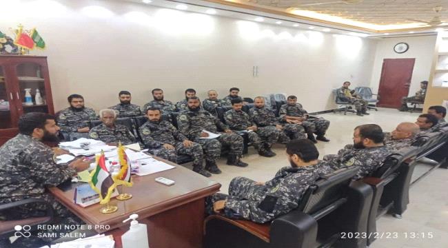 قائد أمني في عدن : المرحلة القادمة هامة ونوجه قواتنا برفع مستوى الجاهزية الأمنية