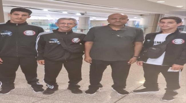 منتخبنا الوطني للسباحة والألعاب المائية يغادر إلى اليابان للمشاركة في بطولة العالم