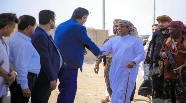 استقبال حافل وحضور مميز لوفد المهرة برئاسة الشيخ راجح باكريت في عدن