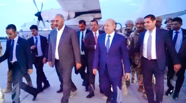 مصادر : زيارة مرتقبة لرئيس مجلس القيادة الرئاسي إلى حضرموت 