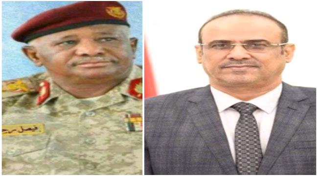 الميسري يجرى اتصال هاتفياً باللواء الركن فيصل رجب