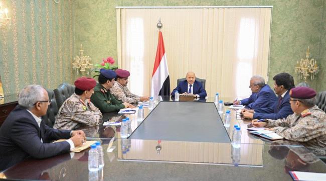 عاجل | الرئيس العليمي يعقد اول اجتماع للجنة الأمنية العليا بحضور وزيري الدفاع والداخلية
