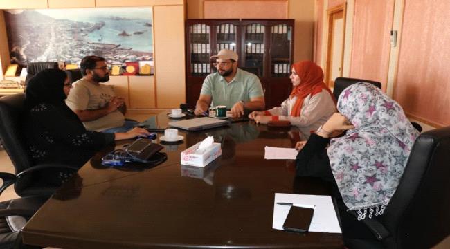 الوكيل السقاف يعقد اجتماع مع مدير مكتب التعليم الفني والمهني بعدن 