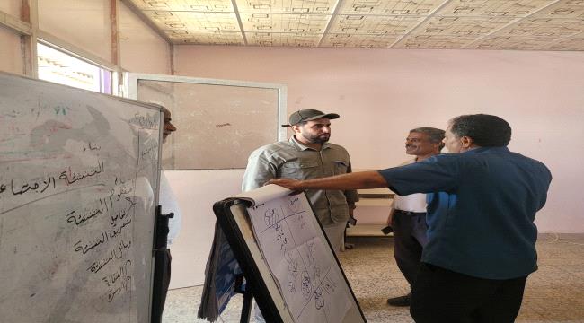 *الوكيل السقاف يتفقد مستوى  الأوضاع التعلمية في المعهد الوطني للتقنيين والمدربين بدار سعد*