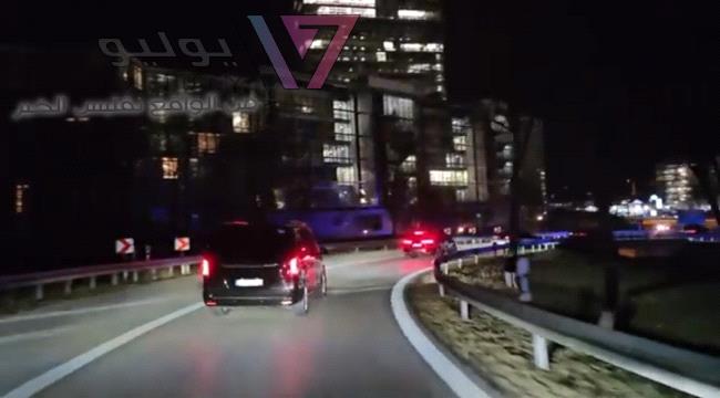 شاهد موكب الرئيس العليمي في مدينة ميونيخ الألمانية.."فيديو"