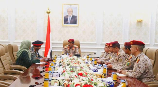 نائب رئيس هيئة الأركان يلتقي الملحق العسكري في السفارة الهندية 