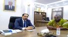 الوزير نايف البكري يستقبل رئيس التيار الوطني للتصحيح والبناء في مكتبه بعدن ...