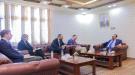 حُميد يبحث مع المستشار الاقتصادي للمبعوث الأممي الأوضاع الاقتصادية وحركة الملاحة الجويه والنقل البحر ...