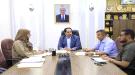 الوزير البكري يلتقي مدير عام مكتب الشباب والرياضة بمحافظة شبوة ...