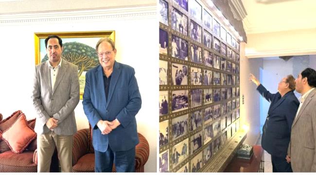 وزير الشباب والرياضة نائف البكري يلتقي الرئيس الأسبق علي ناصر محمد ...