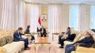 رئيس مجلس الشورى يناقش مع السفيرة الفرنسية تعزيز التعاون ومساعي السلام في اليمن...