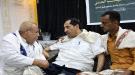 وزير الشباب والرياضة يقدم واجب العزاء في وفاة العميد أيمن شكيب في عدن...