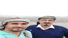 محمد حيدرة يعزي في وفاة العم أحمد عبدالله أمزربة ...
