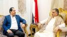 البكري والعيسي يناقشان أوضاع الكرة اليمنية وأندية عدن ...