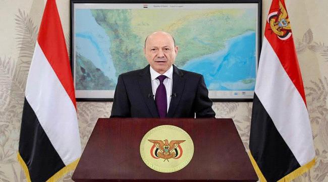 رئيس مجلس القيادة يدعو إلى وحدة الصف والسمو فوق كل الجراح وتوجيه كل الطاقات نحو معركة استعادة مؤسسات الدولة ...