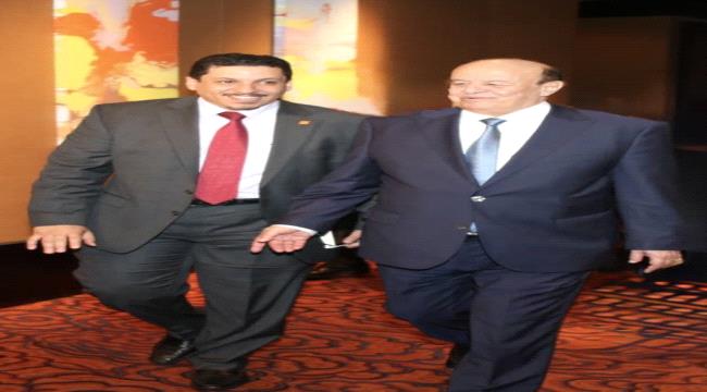 أحمد عوض بن مبارك يصل الرياض لتقديم العزاء في وفاة الرئيس عبدربه منصور هادي ...