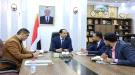 الوزير البكري يلتقي مدير عام مكتب الوزارة بساحل حضرموت ...